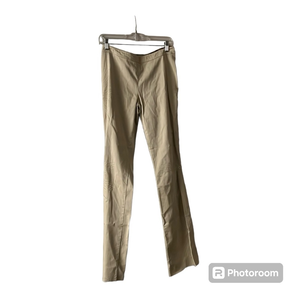 Class Cavalli beige starburst flared pants